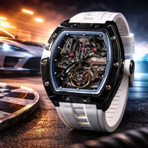Invicta S1 Rally Orberus Automatic Men's Watch w/ Skeleton Dial - 44mm, White (49030)