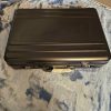 Invicta 18 Slot Watch Storage Case Hard Shell w/ Combination Lock -black & silver