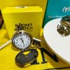 Invicta Pocket Watch – Vintage Motorcycle Design | Collectible Bronze Finish - Image 2