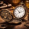 Invicta Pocket Watch – Vintage Motorcycle Design | Collectible Bronze Finish - Image 6