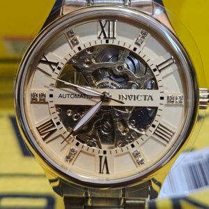 Invicta Objet D Art Automatic Men's Watch w/ Skeleton Dial - 40mm, Gold (69115)