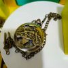 Invicta Pocket Watch – Vintage Motorcycle Design | Collectible Bronze Finish - Image 5