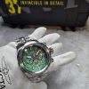 Invicta Venom Chronograph Green Dial 52mm Silver Watch - Image 4