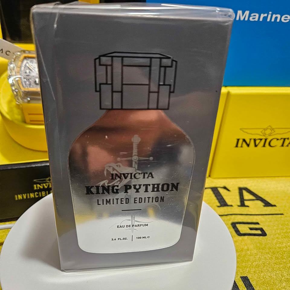 Invicta King Python Limited Edition Eau de Parfum 3.4 oz – New Sealed