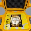 Invicta br Subaqua Silver Dial Gold Ion-plated Men's Watch