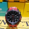 46038 Invicta Bolt Chronograph Red & Black Watch – Men’s 52mm - Image 2