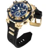 Invicta Bolt 39187 Chronograph 52mm Gold Blue Men’s Watch - Image 2