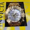 Invicta br Subaqua Silver Dial Gold Ion-plated Men's Watch - Image 3