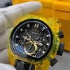 Invicta Bolt Bolt Zeus Magnum Chronograph GMT Quartz Silver Dial Men's Watch - Image 7