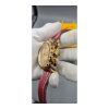 Invicta Aviator 28161 Men's Chronograph Watch Rose Gold Red Leather Strap w/ Case - Image 3