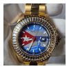 Invicta Grand Diver Cuban Flag Men's Watch - 47mm. Gold - Image 5