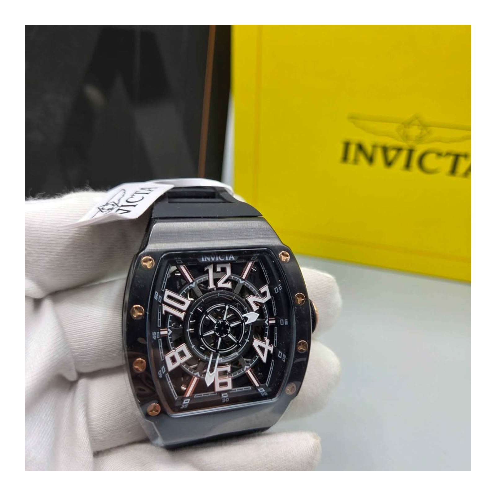 Invicta S1 Rally 43mm Black Dial Men's Automatic Watch - Imagen 2