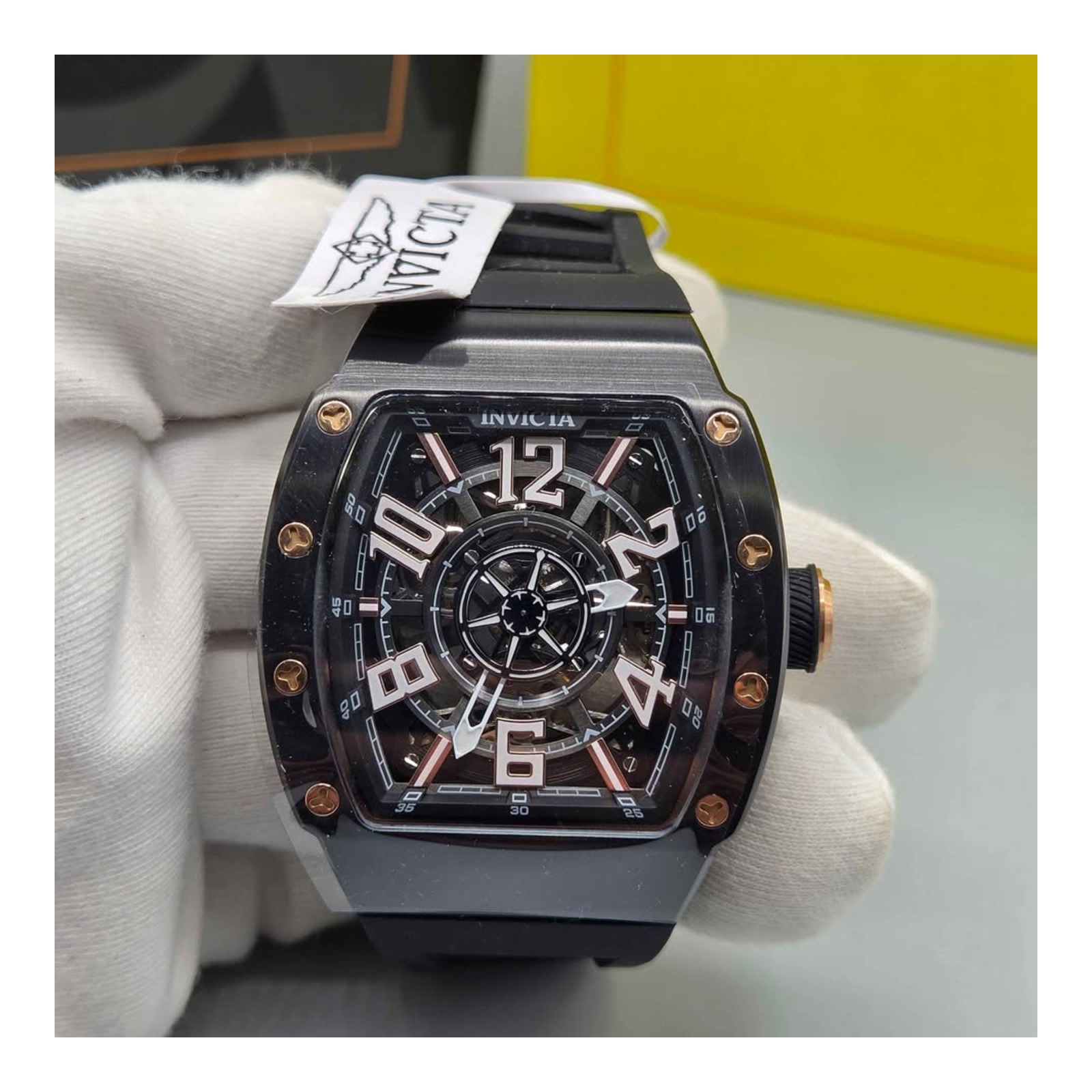 Invicta S1 Rally 43mm Black Dial Men's Automatic Watch - Imagen 3