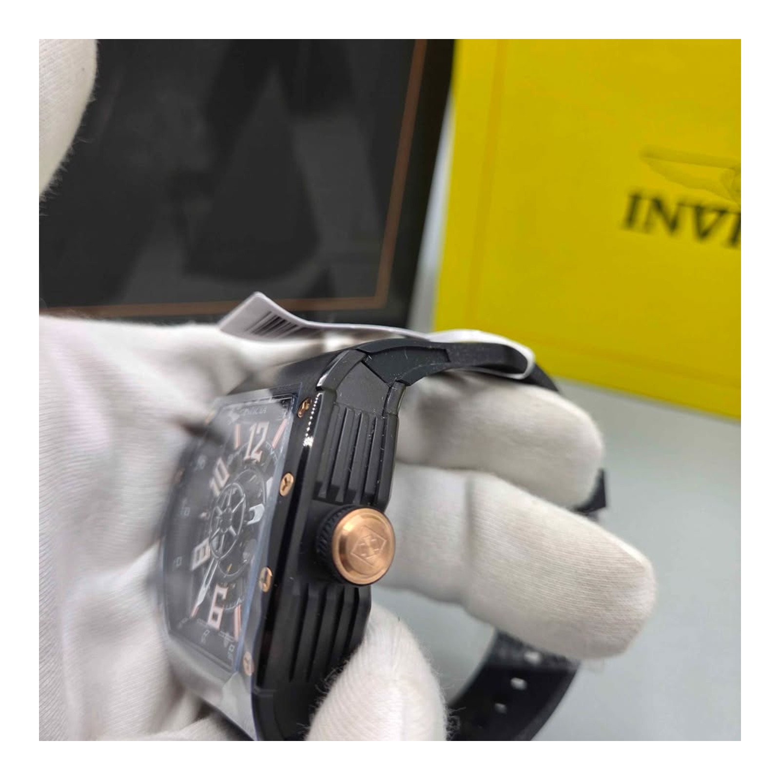 Invicta S1 Rally 43mm Black Dial Men's Automatic Watch - Imagen 5