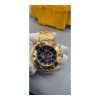 Invicta Subaqua Chronograph Blue Dial Gold-tone PVD Stainless Steel Men's Watch - Image 7